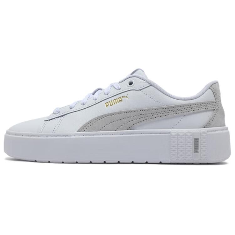 

Кроссовки Puma Smash Platform Skateboarding Shoes Women's Low-top White/gray, белый/серый