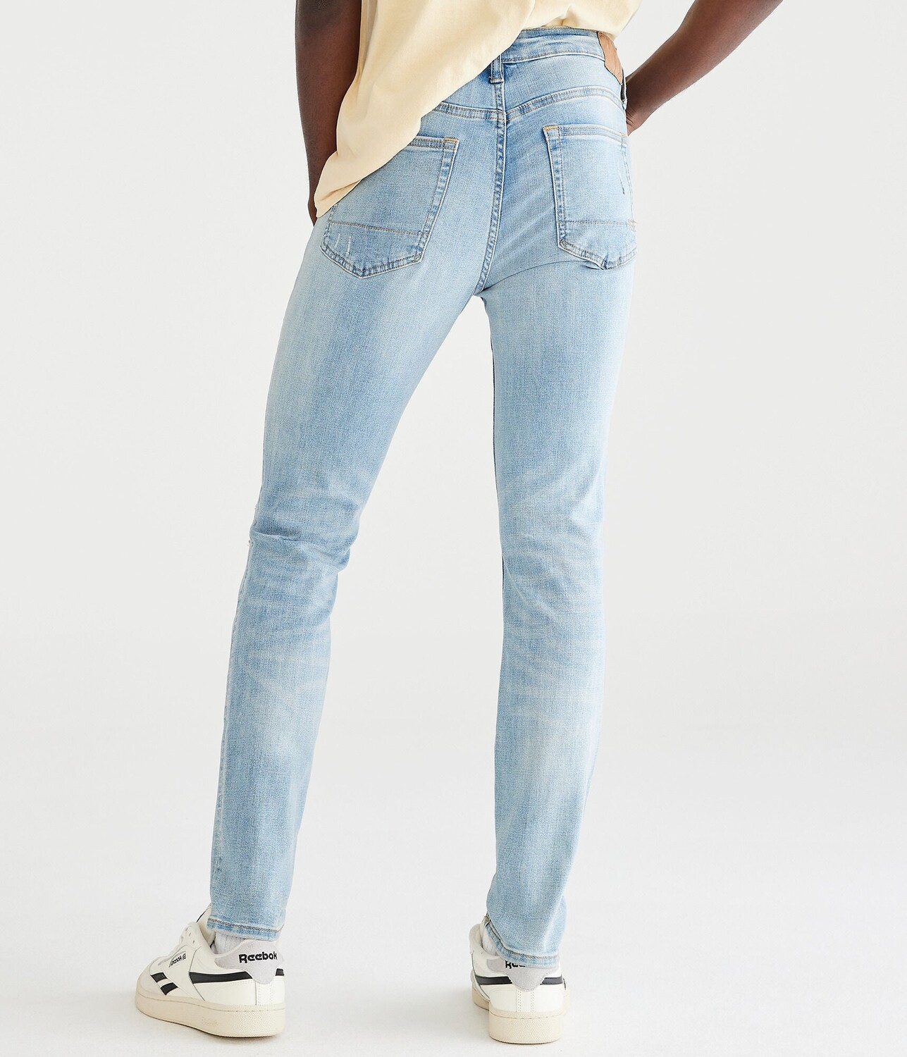 

Мужские джинсы Super Skinny Premium Max Stretch с технологией Coolmaxar Aeropostale, цвет Light Wash