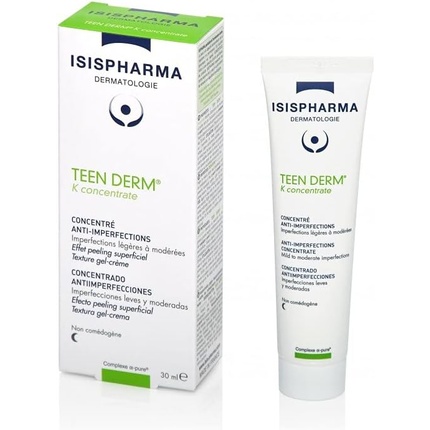 

Увлажняющий крем Teen Derm K 30 мл - очищающий ночной уход от прыщей Isispharma