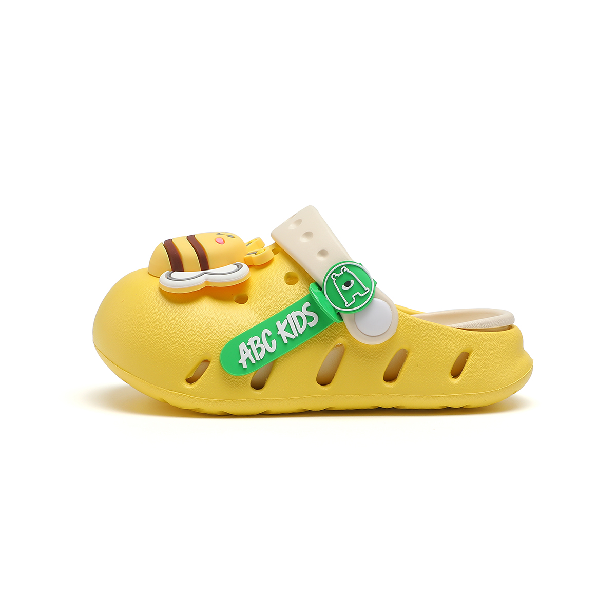 

Детские тапочки Clogs Anti Kick, устойчивые к истиранию, легкие, с амортизацией ABC KIDS, желтый