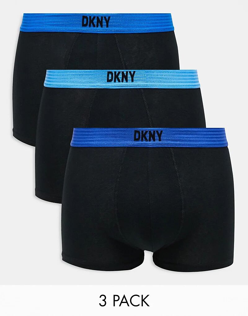 

Боксеры 3 шт-боксеров DKNY черного цвета