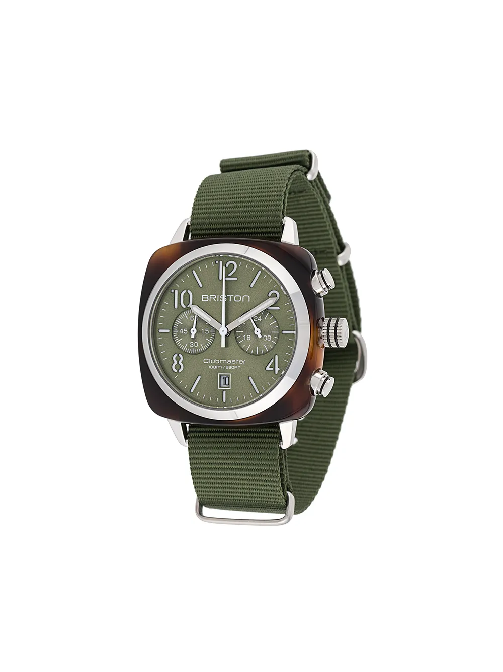 

Наручные часы Clubmaster Classic 40 мм Briston, зеленый