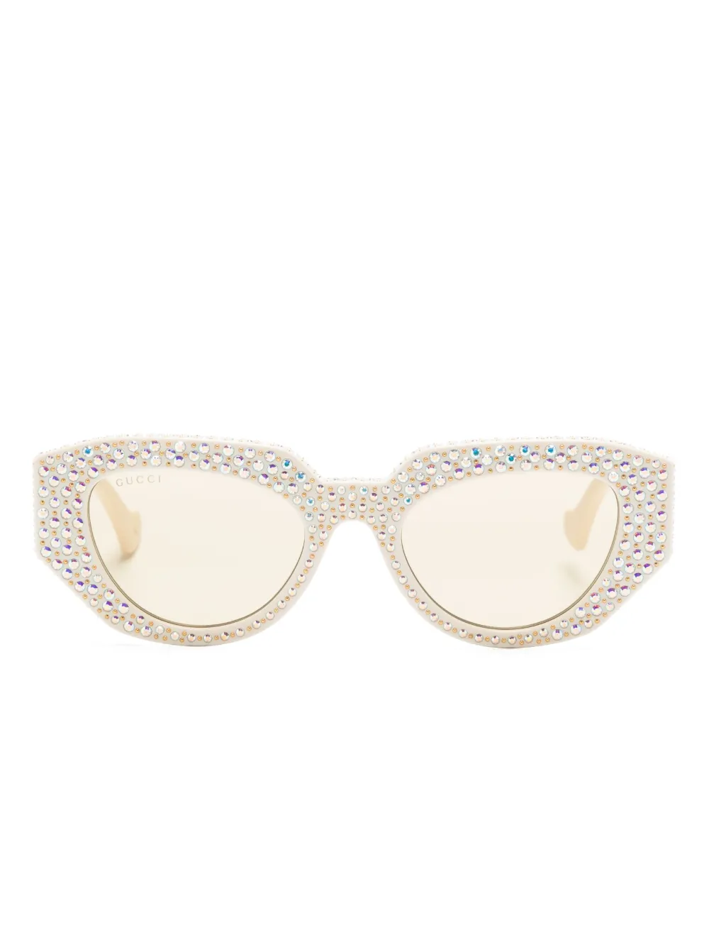 

Солнцезащитные очки с логотипом Double G Gucci Eyewear, нейтральный