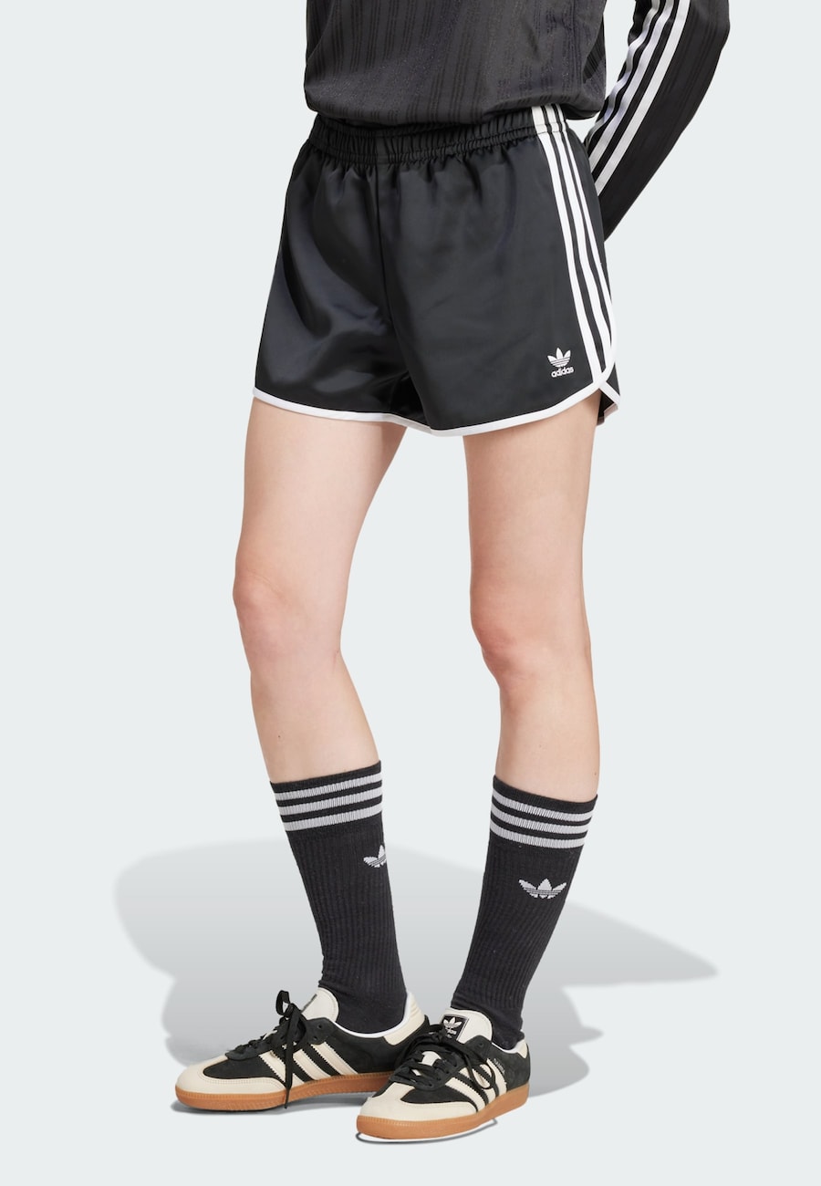 Брюки свободного кроя ADIDAS ORIGINALS Adicolor, черный — фото 2