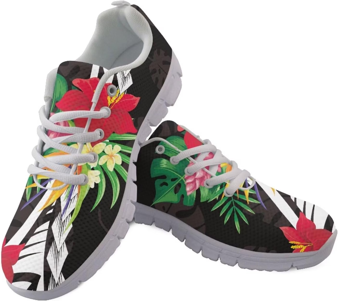 

Мужские модные кроссовки AmzPrint с белой подошвой, беговые и теннисные, легкие повседневные кроссовки для ходьбы, размеры 6.5-13.5