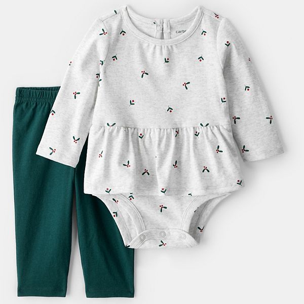 

Боди с бантом и трусики для девочки Carter'S