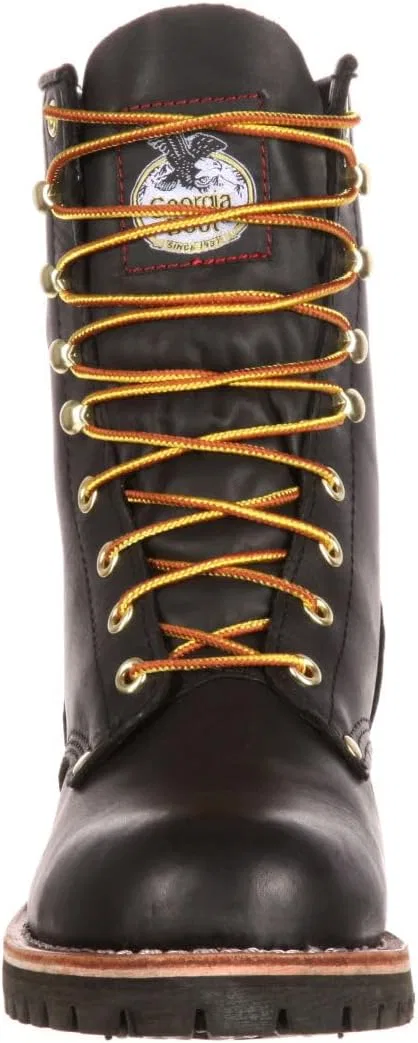 Ботинки Georgia Boot Herren Loggers Logger, 20,3 см, 2-Black — фото 3