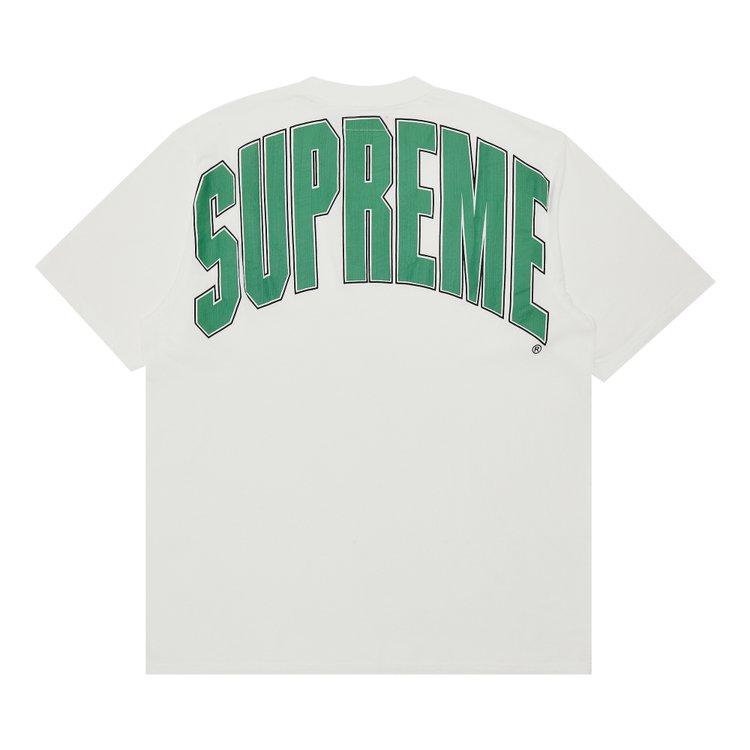 

Майка Supreme Cracked Back Arc Short-Sleeve Top, белый