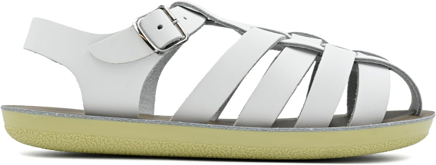 Кожаные сандалии для малышей Sun-San Sailor Salt Water Sandals, белый — фото 2