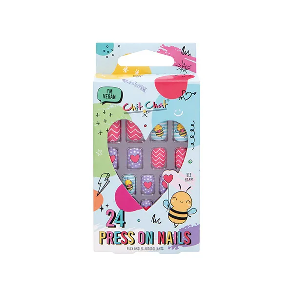 

Искусственные ногти Chit Chat Stick Nails Love Thy Make-Up, 1 UD