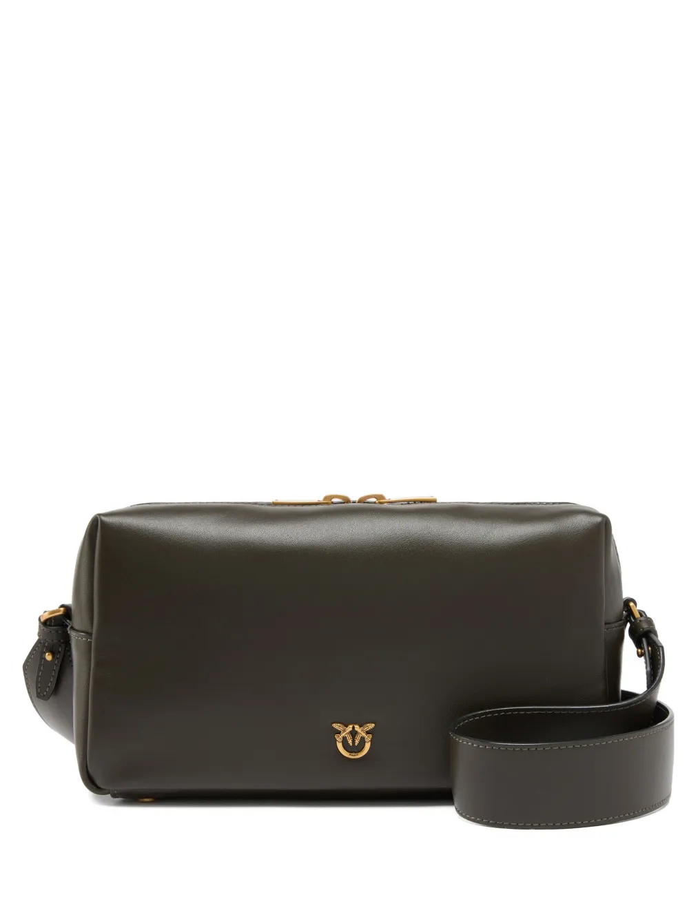 

Плечевая сумка с логотипом Pinko, зеленый