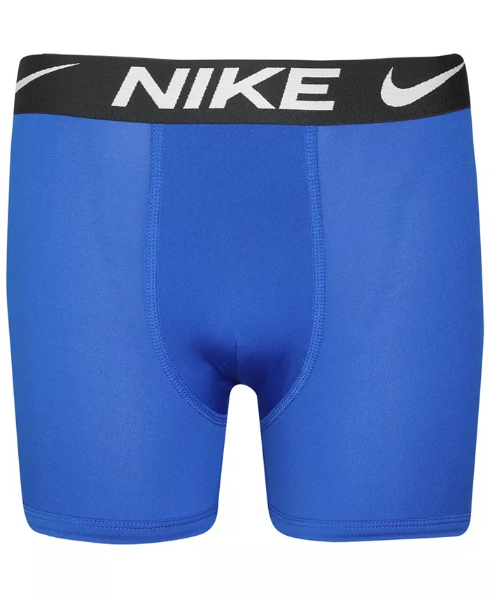 Большие мальчики 3 шт. Базовые боксеры Dri-FIT Nike, мультиколор — фото 3