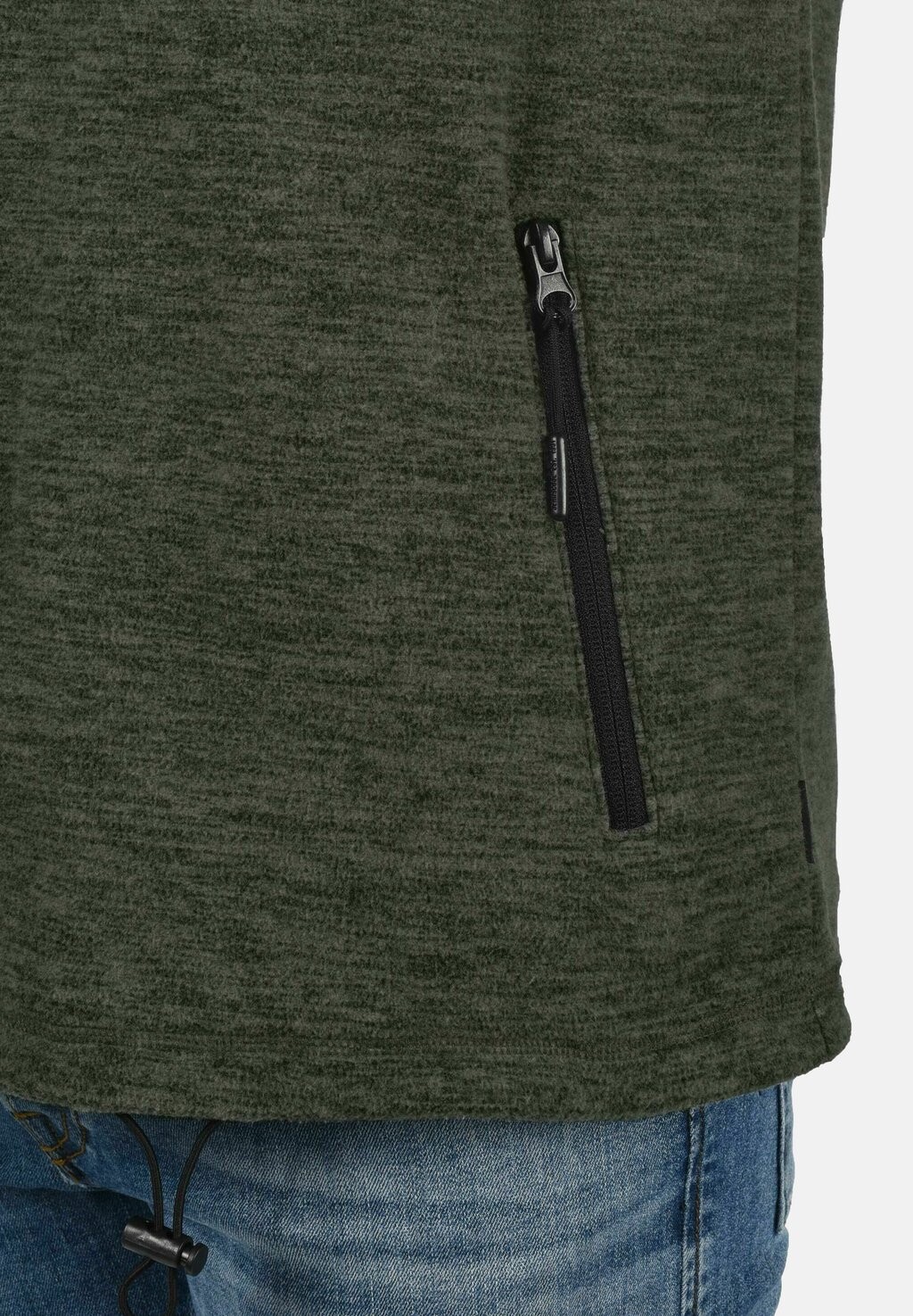 

Флисовая куртка IDWILMOT INDICODE JEANS, серый деним