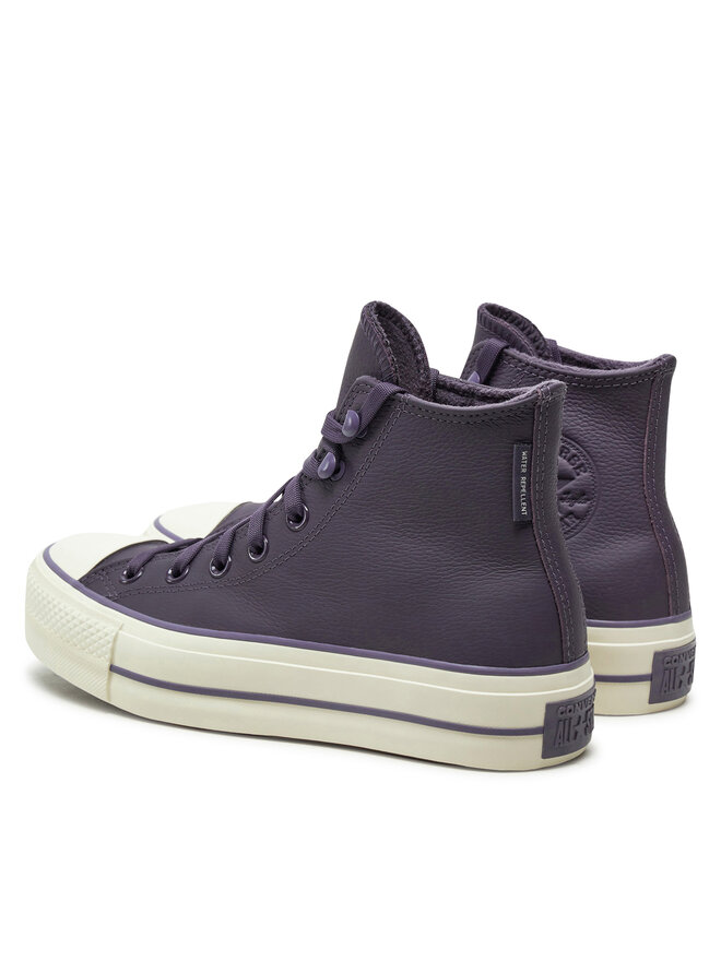 Кроссовки Chuck Taylor All Star Lift Platform Hi A11159C 501 Converse, фиолетовый — фото 3