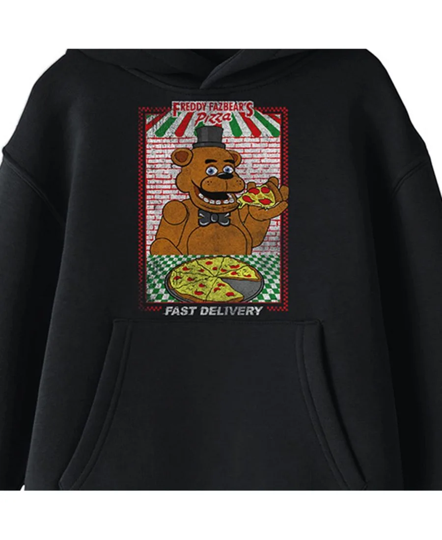 Five Nights At Freddy's Детская пиццерия Boys Bioworld Fazbear's Pizza с быстрой доставкой! Черная подростковая одежда — фото 2