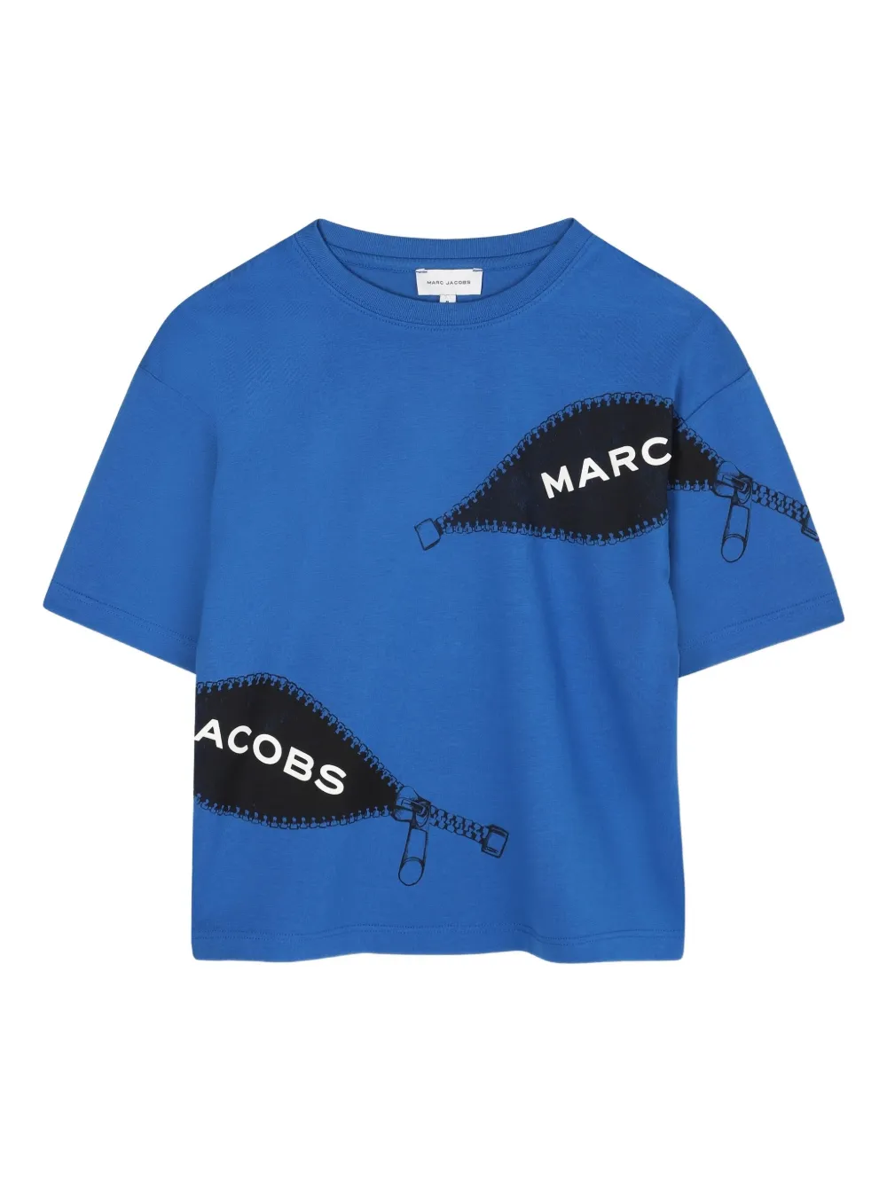 

Футболка с графичным принтом Marc Jacobs Kids, синий