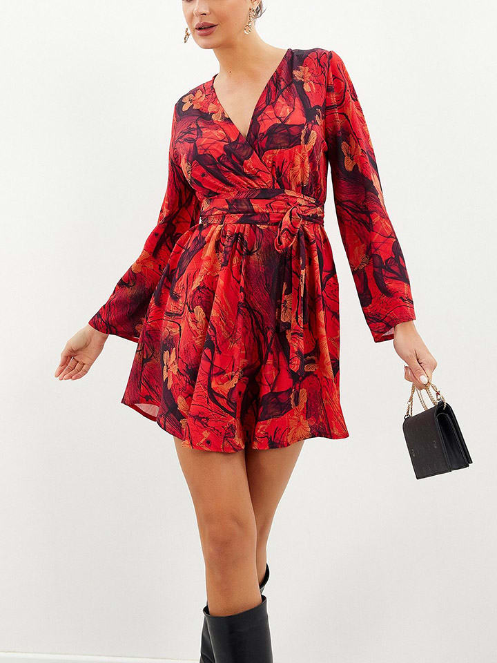 

Короткое платье Milan Kiss, цвет rot/schwarz