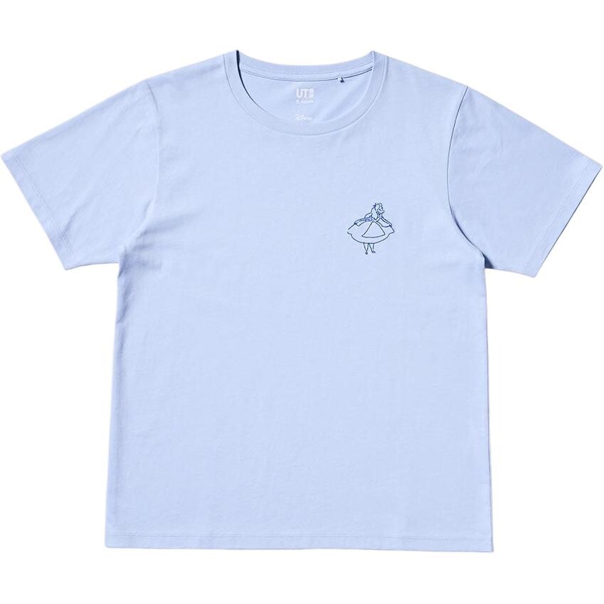 

Футболка Uniqlo х Yu Nagaba Collaboration, светло-голубой