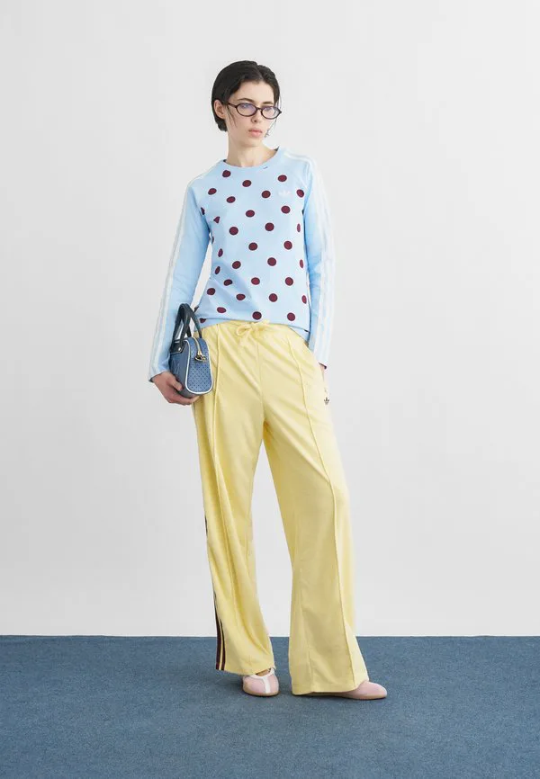 Брюки из махровой ткани, спортивные штаны Adidas Originals, Almost Yellow — фото 2