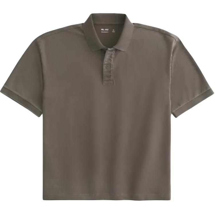 

Hollister Поло для мужчин, темно-коричневое, Коричневый, Hollister Поло для мужчин, темно-коричневое