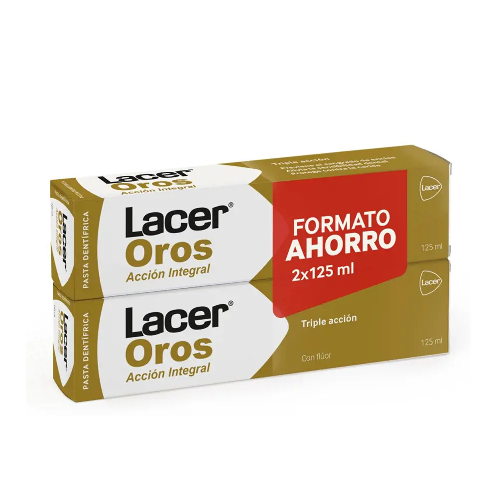 

Зубная паста Lacer oros pasta dental Lacer, 2 x 125 мл.