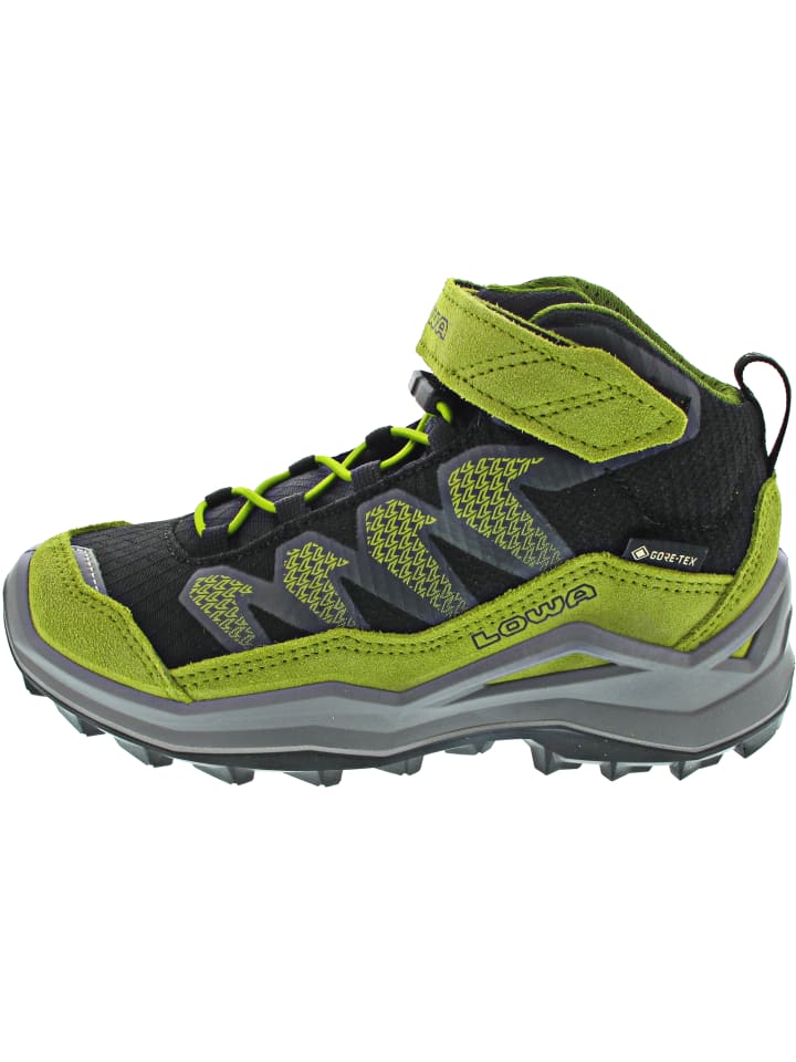 

Походные ботинки Maddox Pro GTX Mid VC Jr, зеленые LOWA