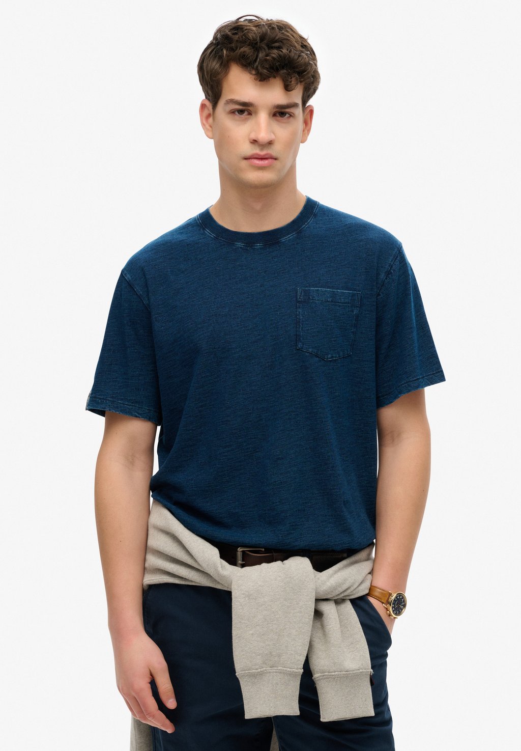 

Базовая футболка Superdry, синий