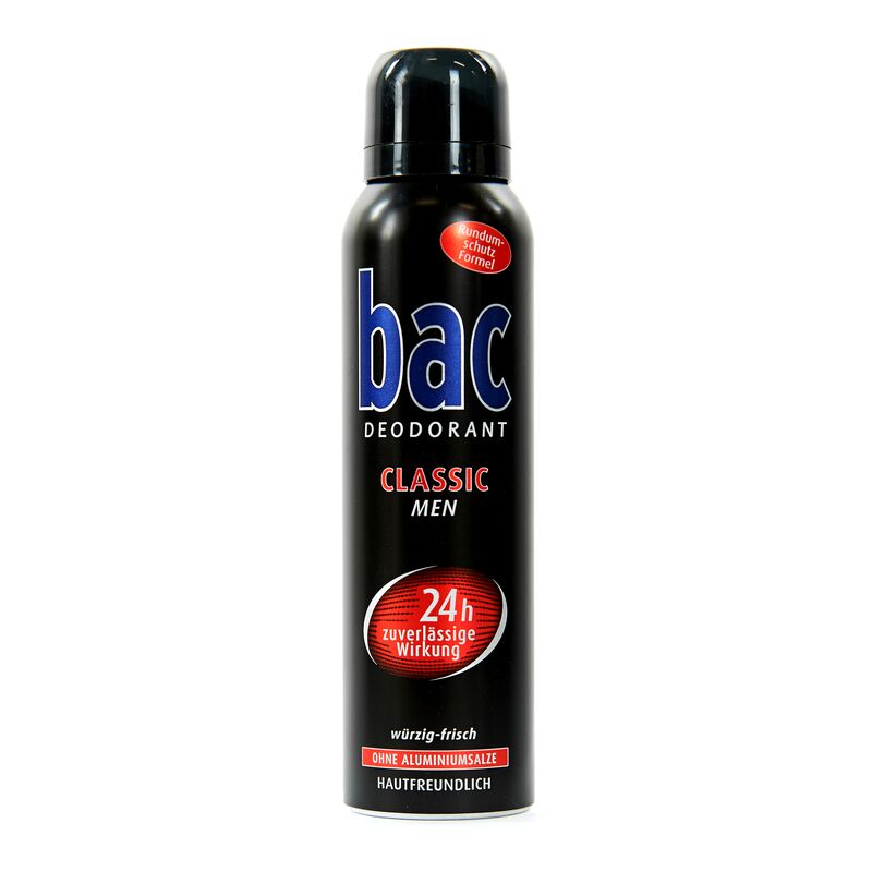 

МУЖЧИНЫ Классический дезодорант-спрей bac, 150 ml