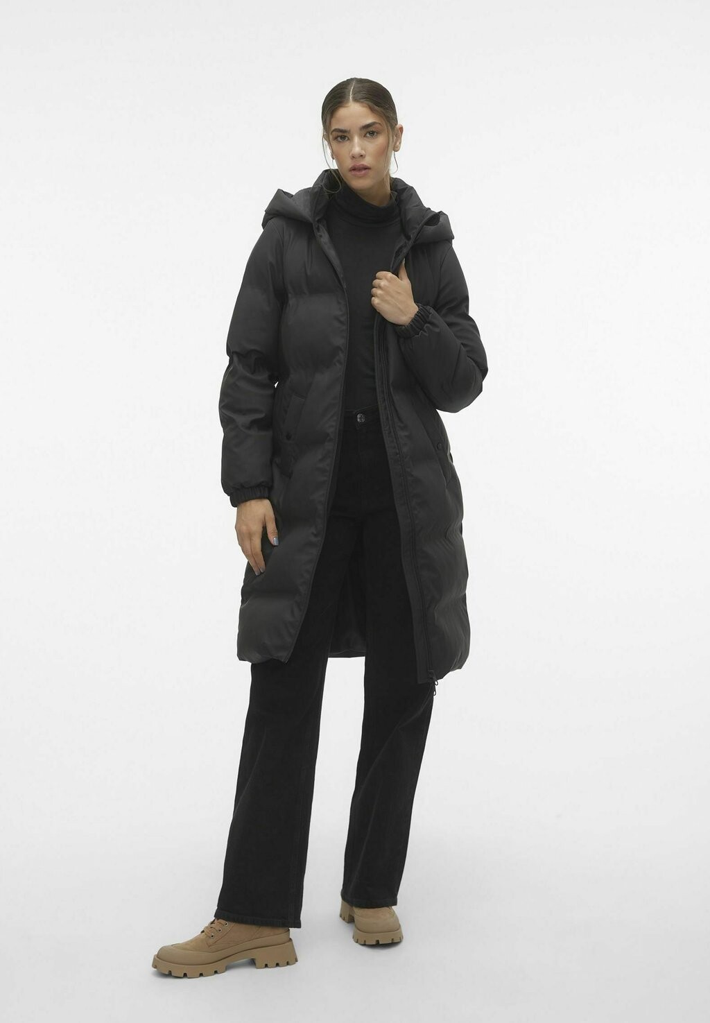 

Зимнее пальто NOE AW23 LONG BOOS Vero Moda, черный