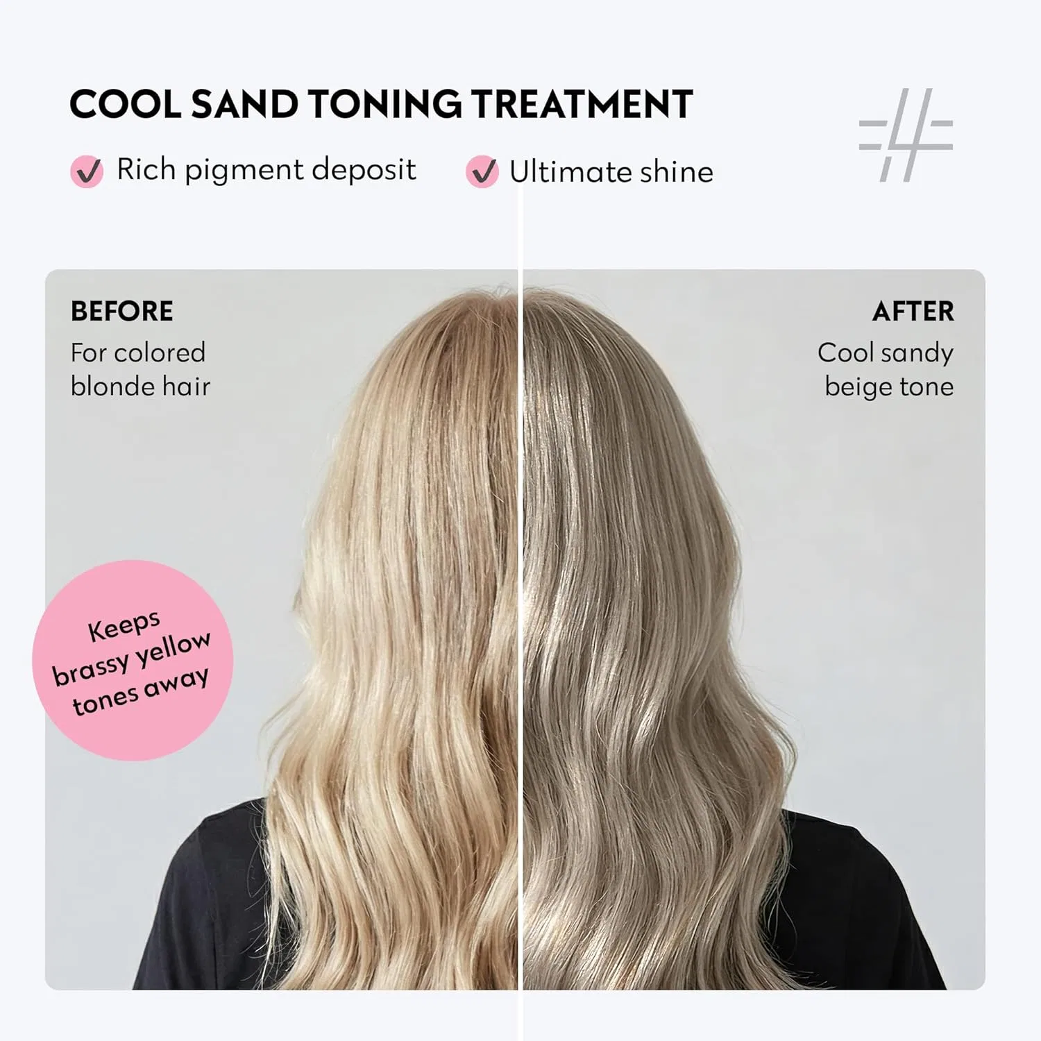 Кондиционер-краска FOUR REASONS Cool Sand Blonde, полуперманентный Four Reasons, 03-Cool Sand — фото 2