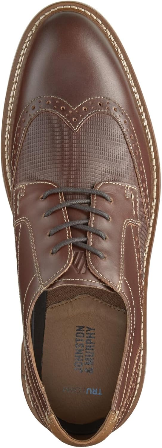Мужские туфли Johnston Murphy Hodges Wingtip Johnston & Murphy, коричневый — фото 2