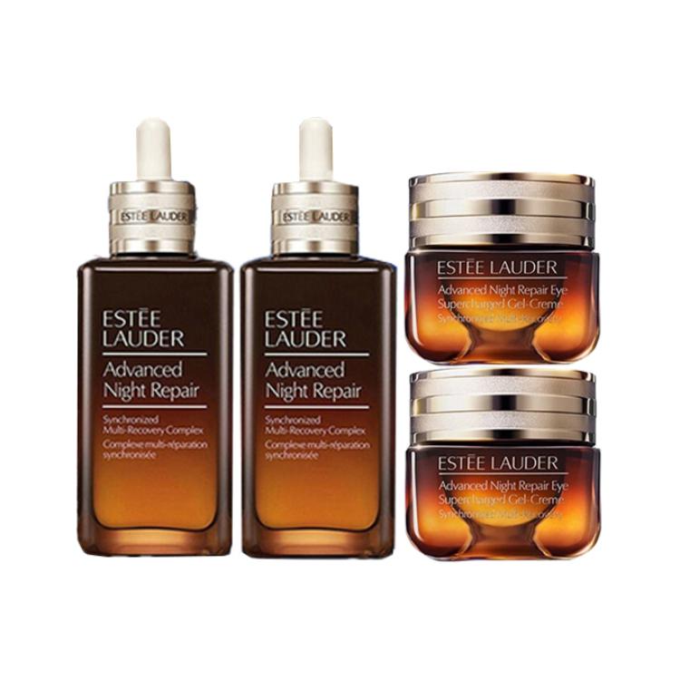 ESTEE LAUDER Yashilandai премиум набор сывороток little brown bottle для ухода за кожей, увлажняющий, подтягивающий, 100мл*2+15мл*2 — фото 2