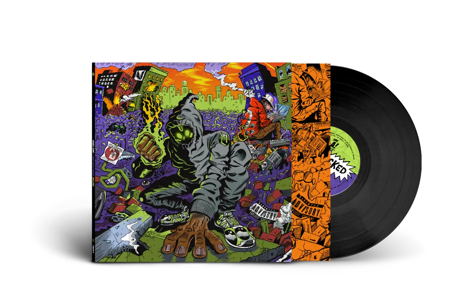 

Виниловая пластинка Unlocked standard lp (black) Denzel Curry