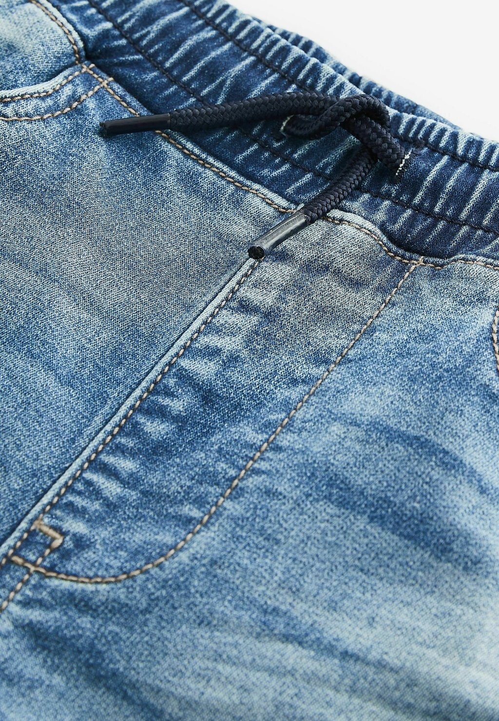 Джинсы Skinny Fit VINTAGE LOOK PULL-ON Next, цвет light blue — фото 3