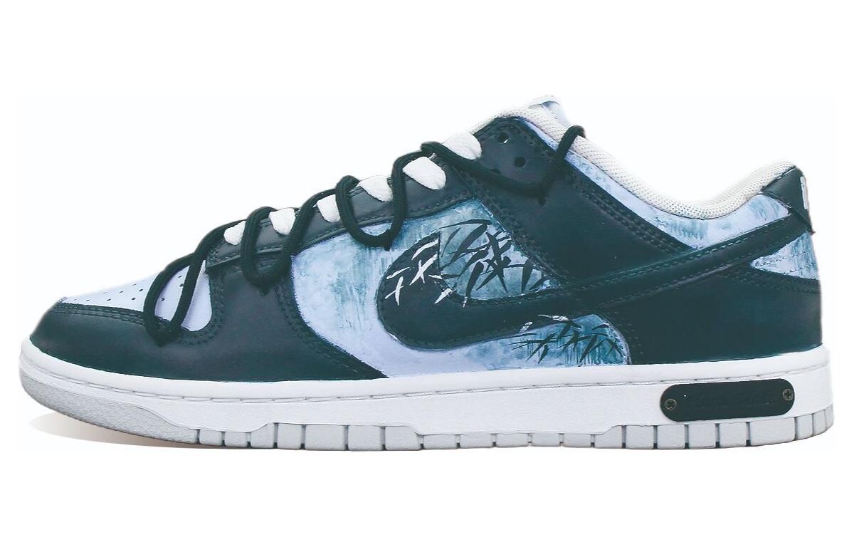 

Кроссовки Nike Dunk Skateboarding Shoes Men Low-top Green/gray, цвет Jasper