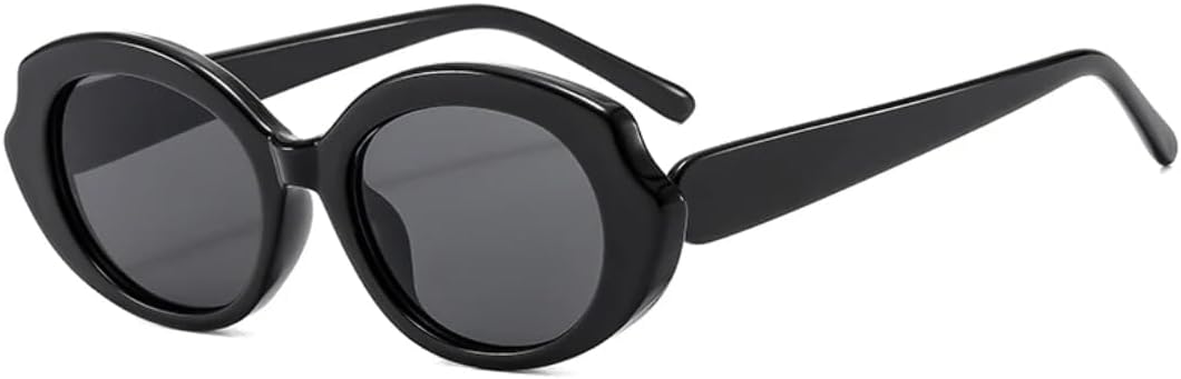 

Модные солнцезащитные очки в овальной оправе для женщин, с заклепками, синими линзами и черепаховой оправой, для активного отдыха, мужские солнцезащитные очки с защитой от УФ-излучения UV400 TKKTLLT, C1