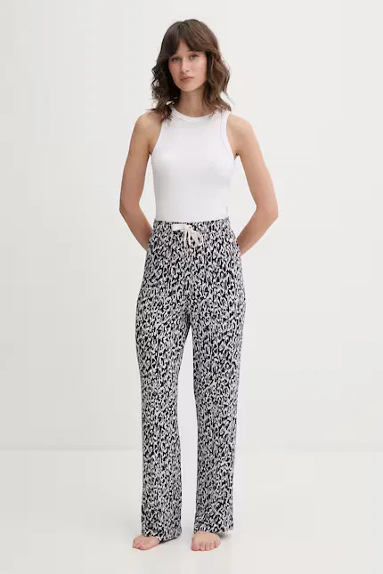 Пижамные брюки из вискозы CI Design_Pants BOSS, синий — фото 2