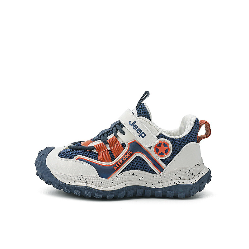 

Кроссовки Jeep Toddler Shoes TD Low-top Beige, бежевый/синий