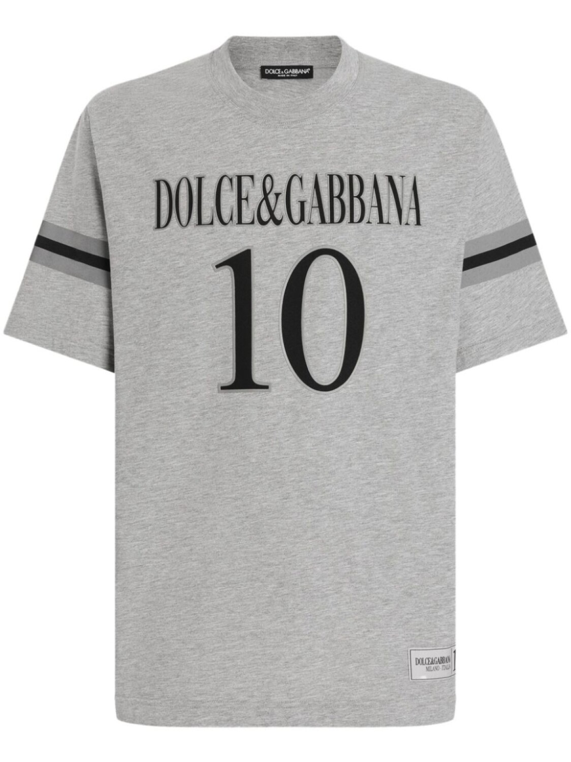 

Футболка с логотипом Dolce & Gabbana, серый