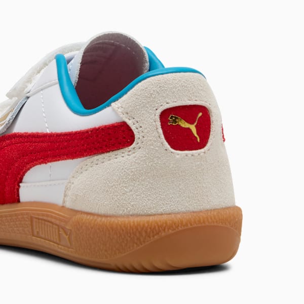 Маленькие дети не любят кроссовки Palermo Elevata Leather Puma, белый — фото 3