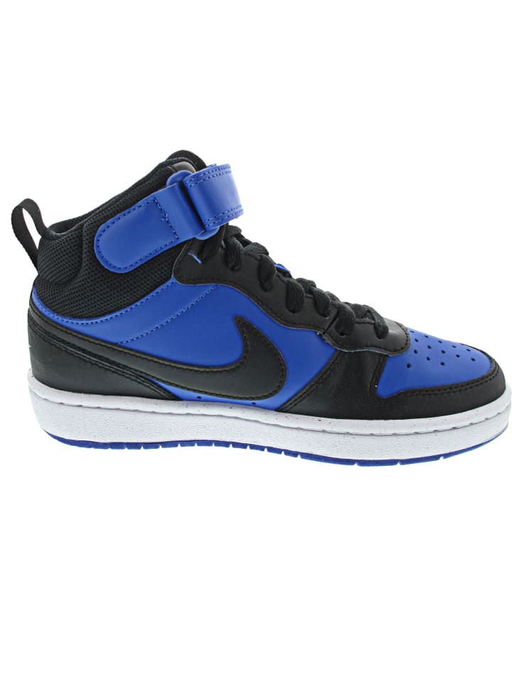 Nike Кроссовки Court Borough Mid 2 высокие синие — фото 3