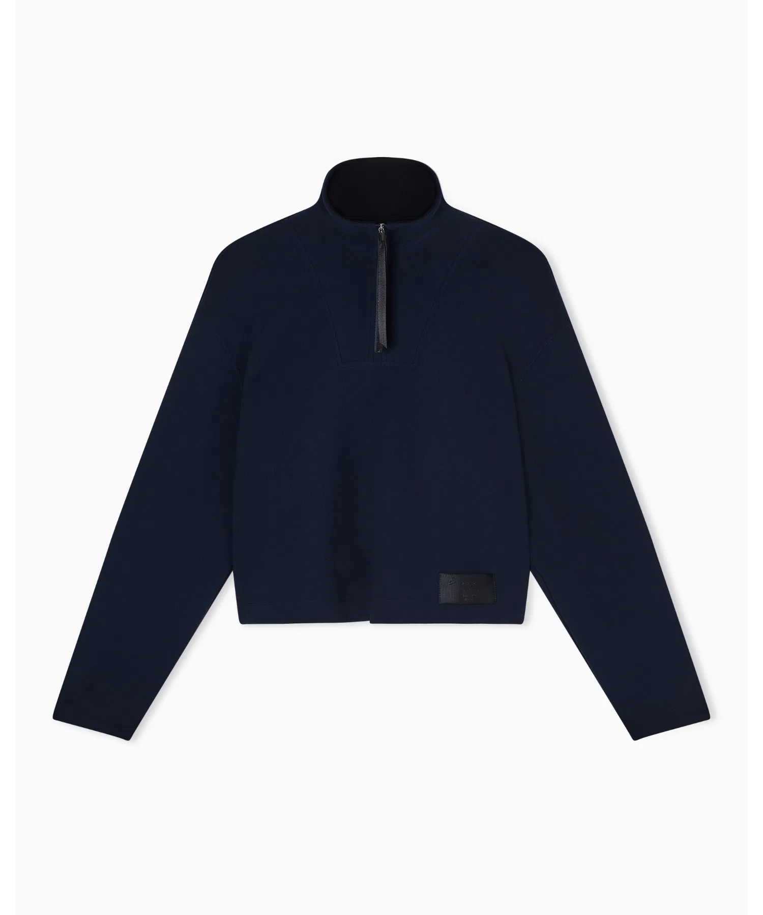 【Emporio Armani】 Толстовка на молнии, трикотаж из крепа