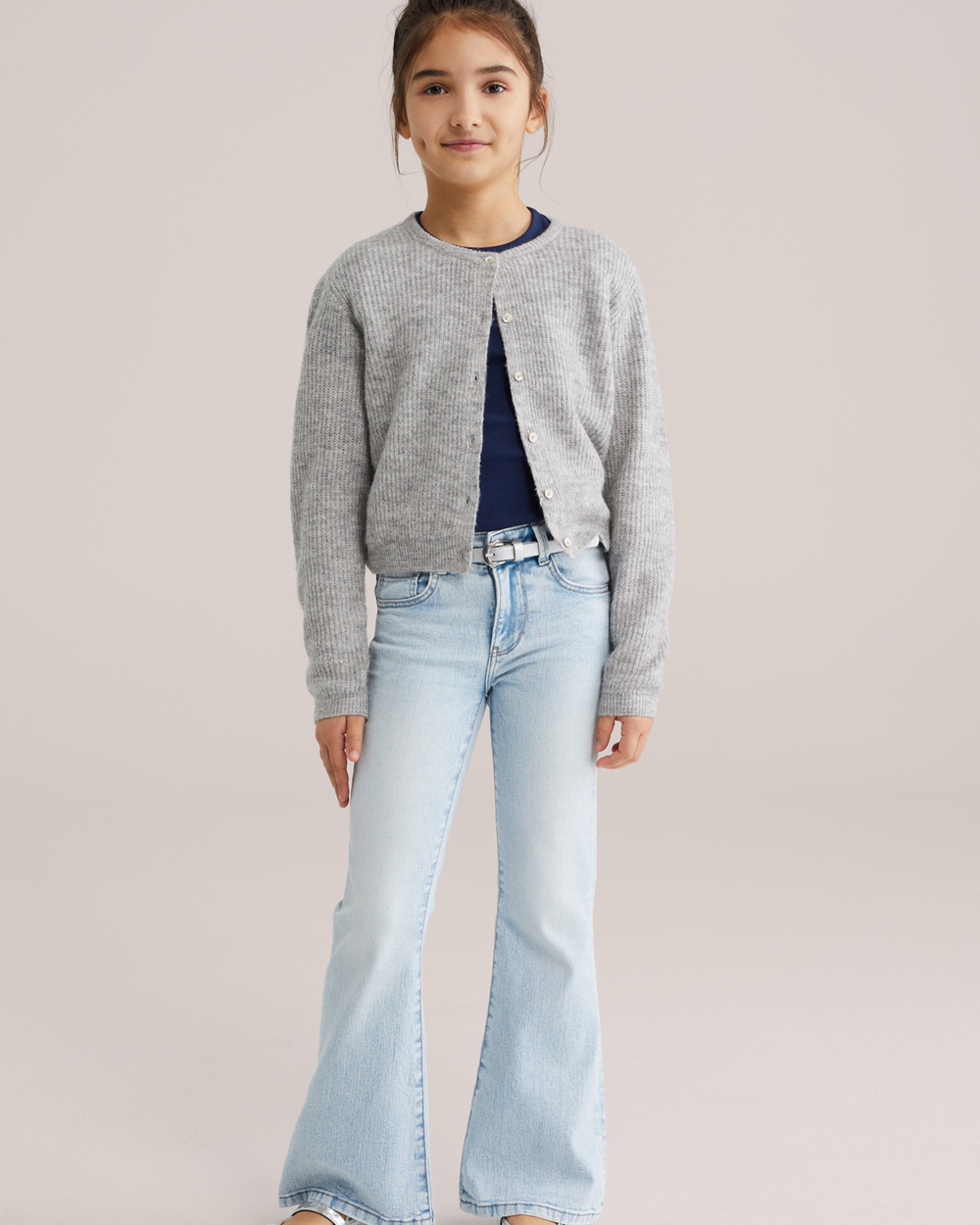 WE Fashion Футболка 'Meisjes' в цвете Navy — фото 4