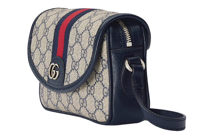 Женская сумка-мессенджер Gucci Ophidia Mini — фото 2