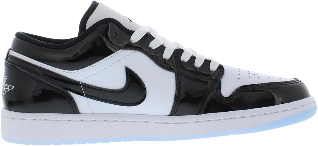 Кроссовки Nike Air Jordan 1 Low, белый/черный — фото 4