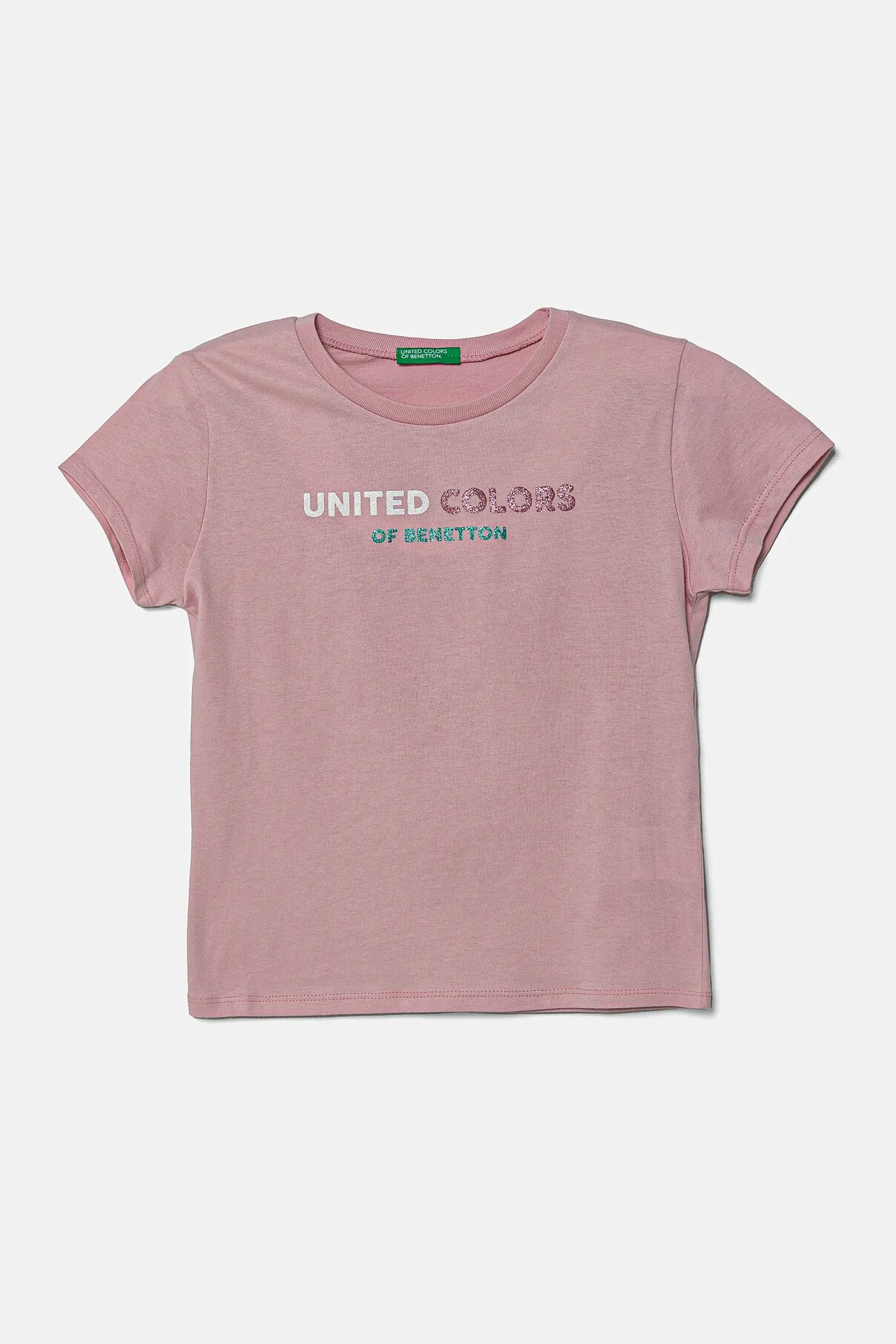 

Футболка из хлопка для детей United Colors Of Benetton, розовый