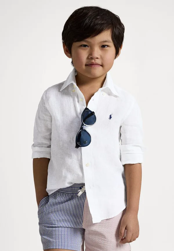 Льняная рубашка 26 лет Polo Ralph Lauren, White