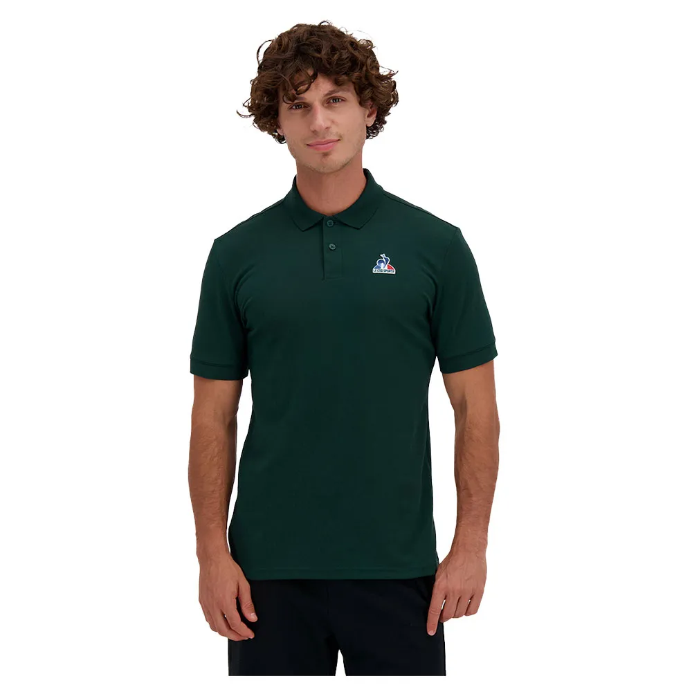 

Поло с коротким рукавом Le Coq Sportif Ess N°1, зеленый
