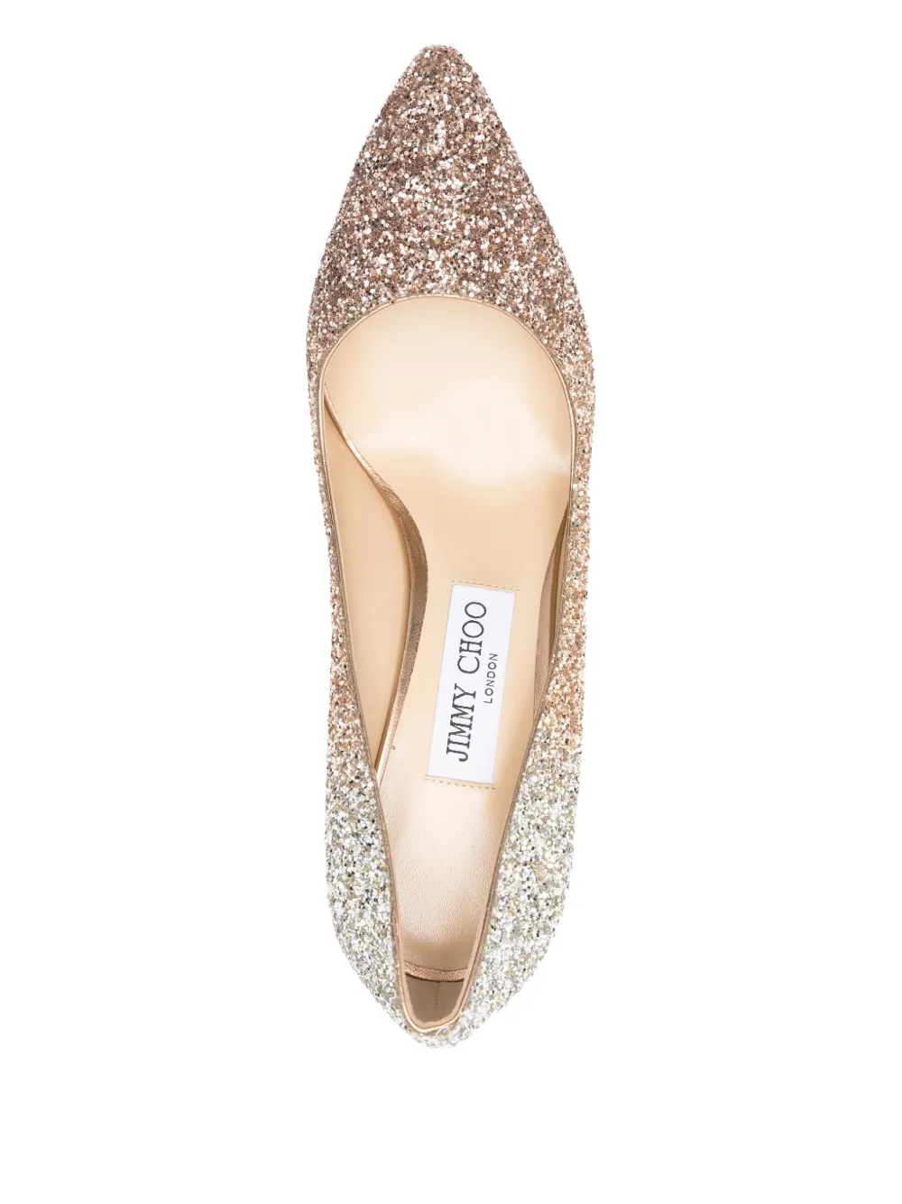 Туфли JC H25 Jimmy Choo, серебристый — фото 4
