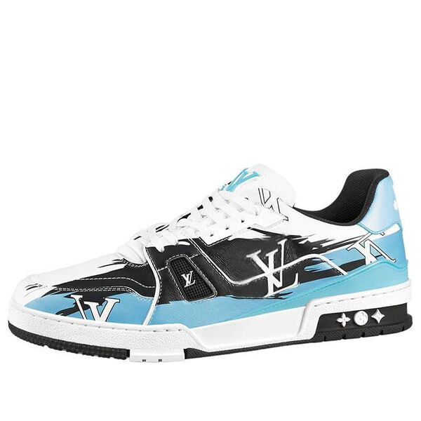 

Кроссовки lv trainers 'white black blue' Louis Vuitton, белый